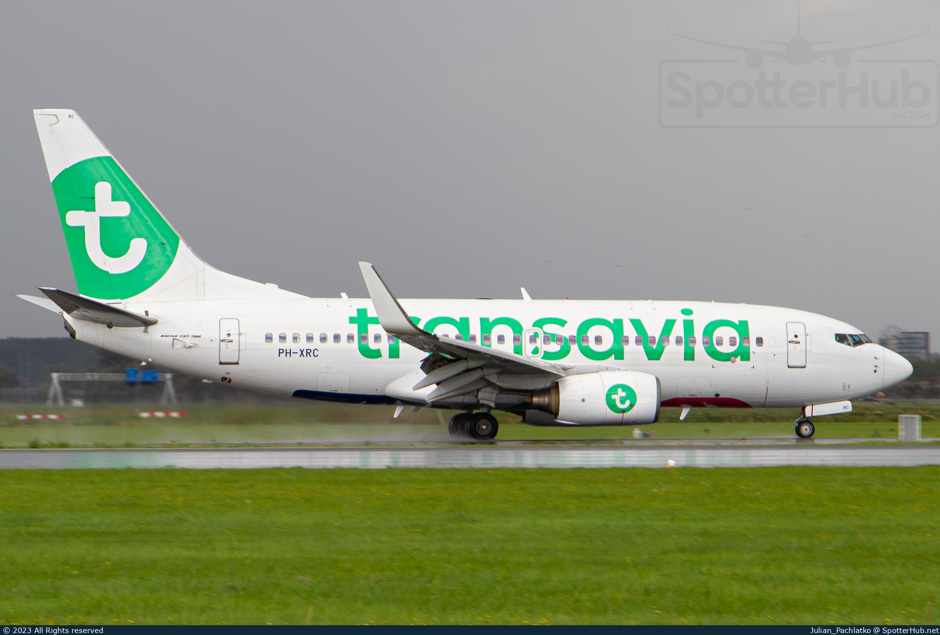 Photo of PH-XRC - Boeing 737-7K2 operated by Transavia
