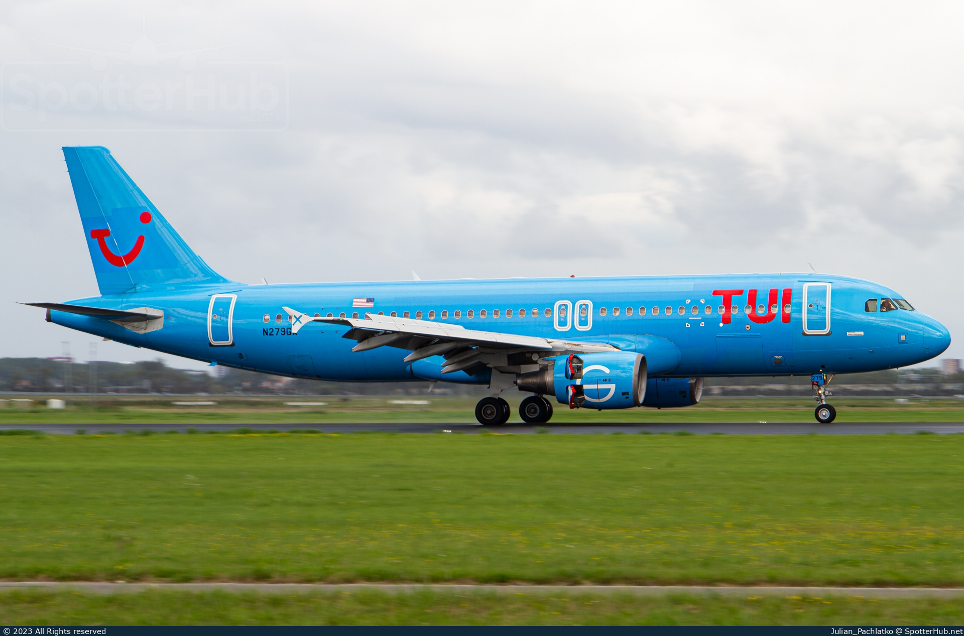 Photo of N279GX - Airbus A320-214 operated by TUI Airlines Nederland (opb GlobalX Airlines)