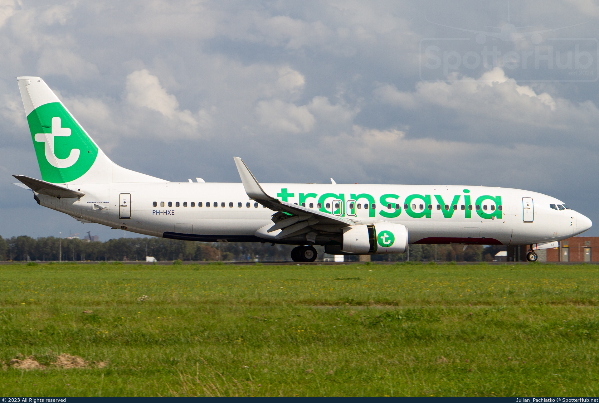 Photo of PH-HXE - Boeing 737-8K2 operated by Transavia