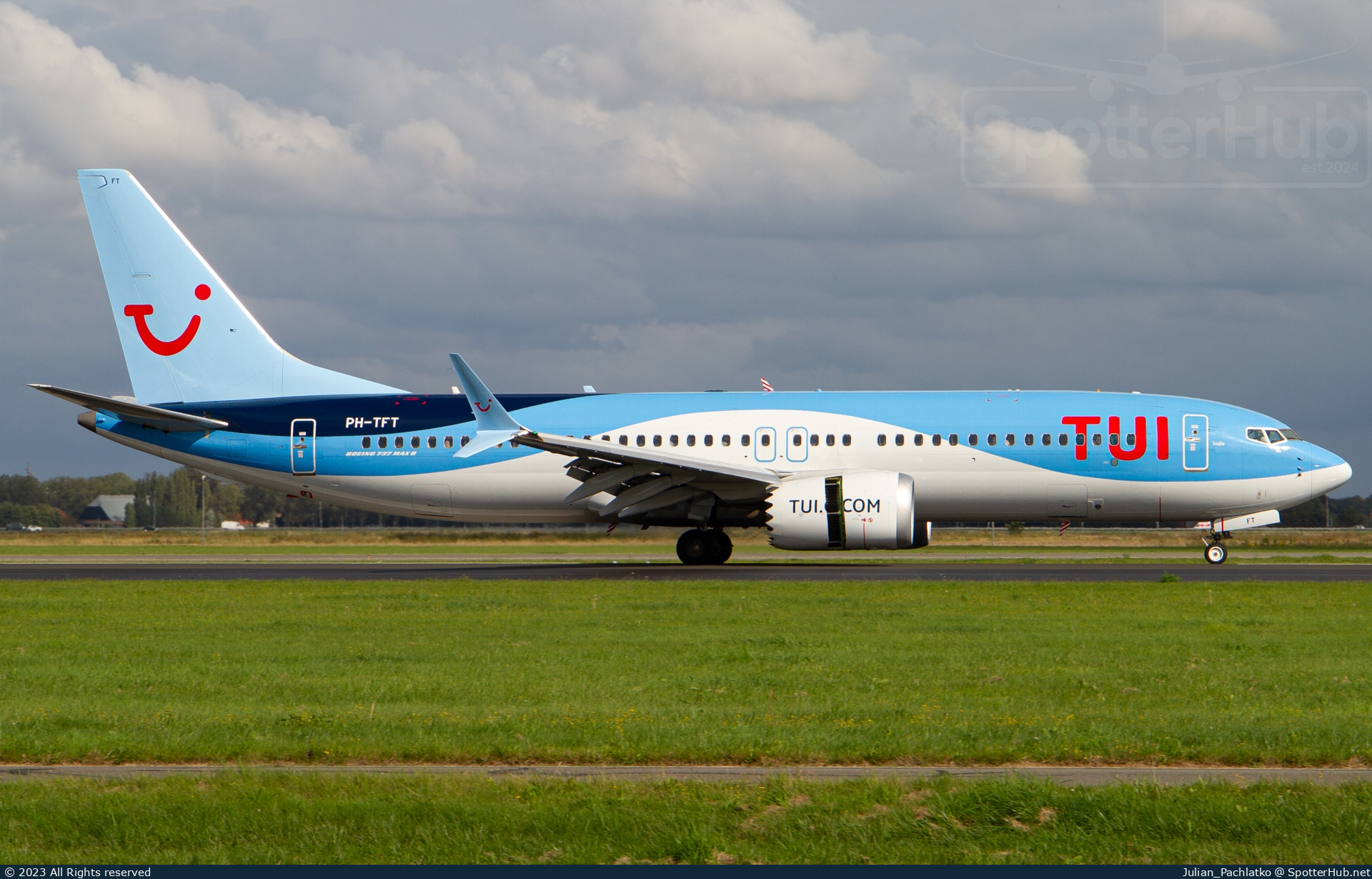 Photo of PH-TFT - Boeing 737 MAX 8 operated by TUI Airlines Nederland