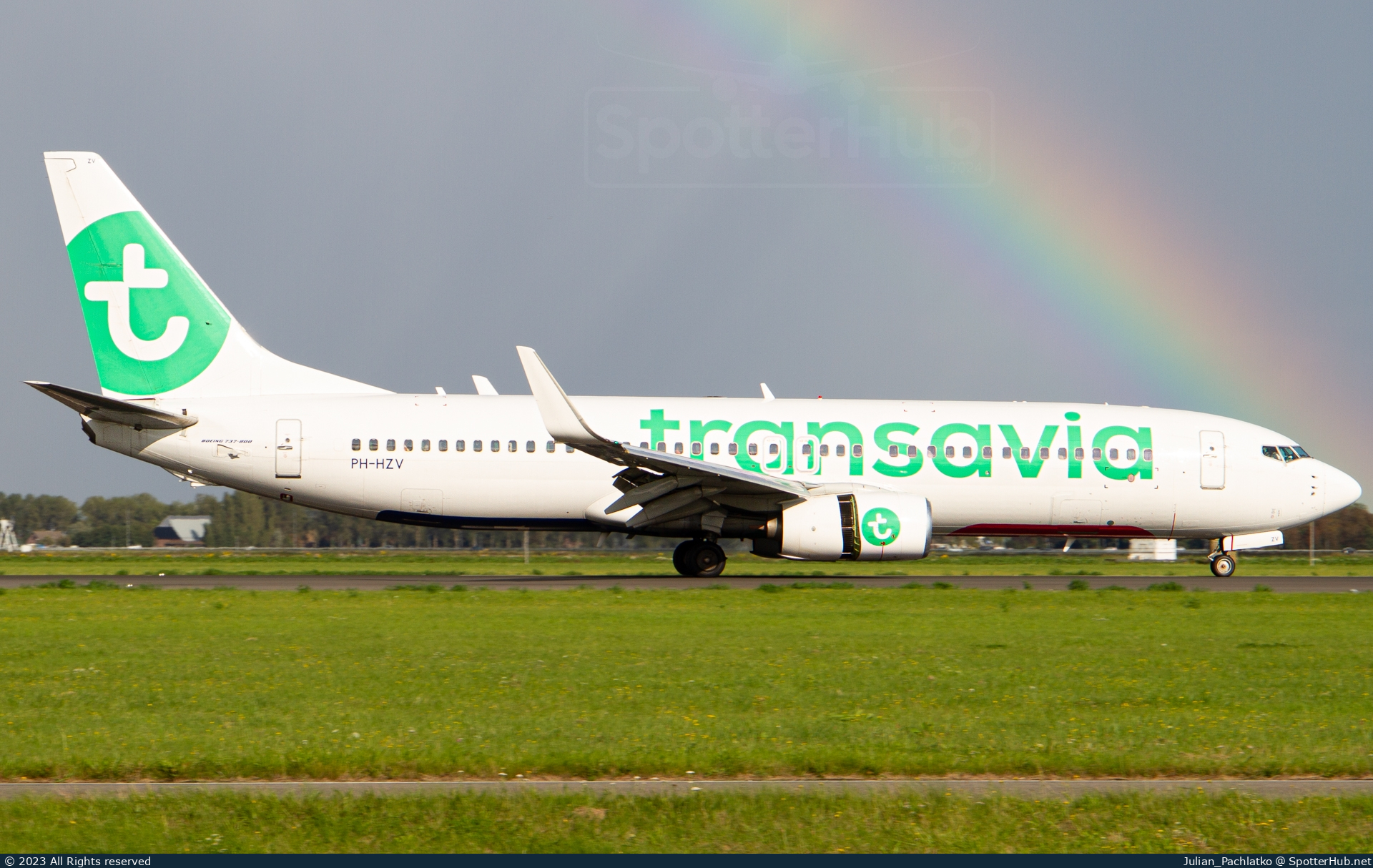 Photo of PH-HZV - Boeing 737-8K2 operated by Transavia
