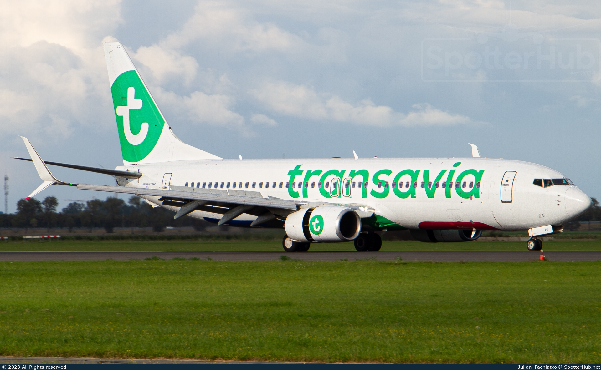 Photo of PH-HXG - Boeing 737-8K2 operated by Transavia