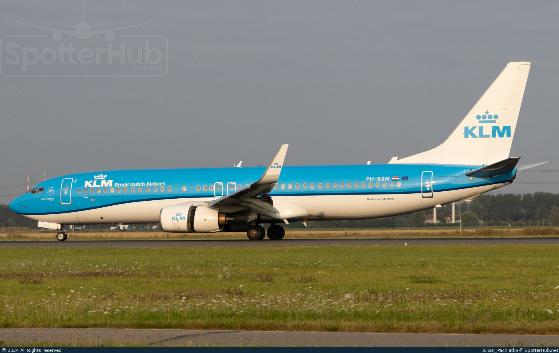 Photo of PH-BXM - Boeing 737-8K2 operated by KLM Royal Dutch Airlines