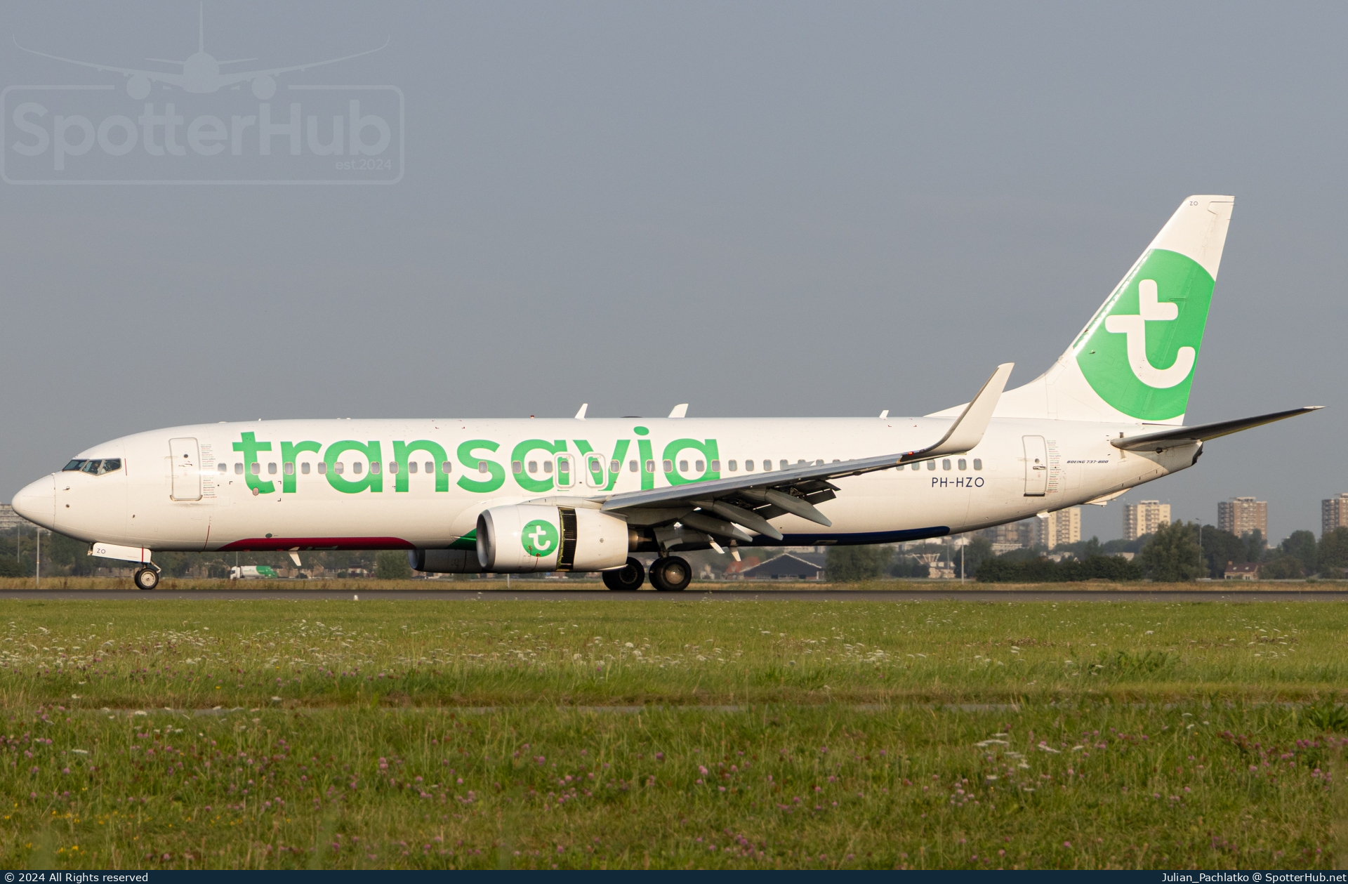 Photo of PH-HZO - Boeing 737-8K2 operated by Transavia