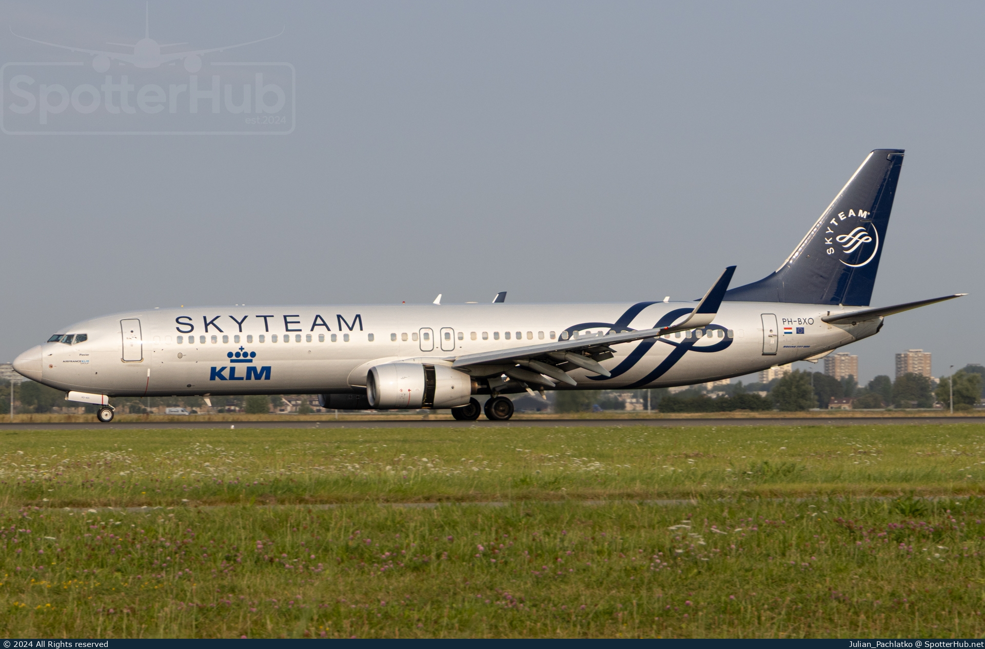 Photo of PH-BXO - Boeing 737-9K2 operated by KLM Royal Dutch Airlines