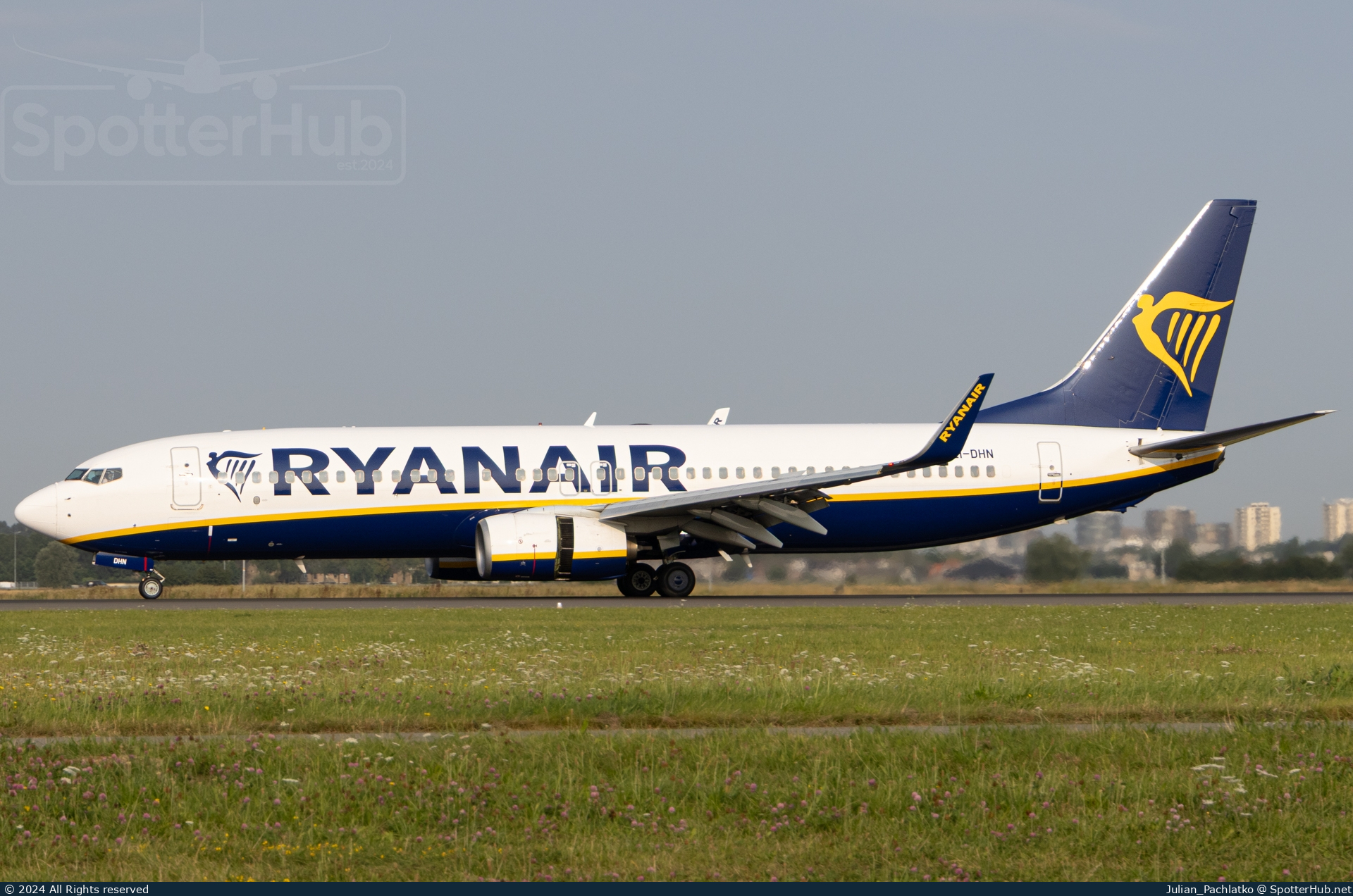 Photo of EI-DHN - Boeing 737-8AS operated by Ryanair