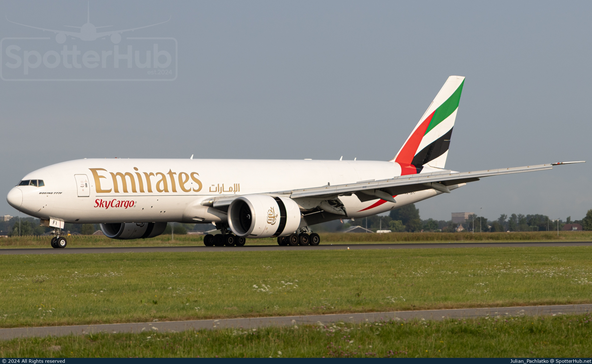 Photo of A6-EFI - Boeing 777-F1H operated by Emirates SkyCargo