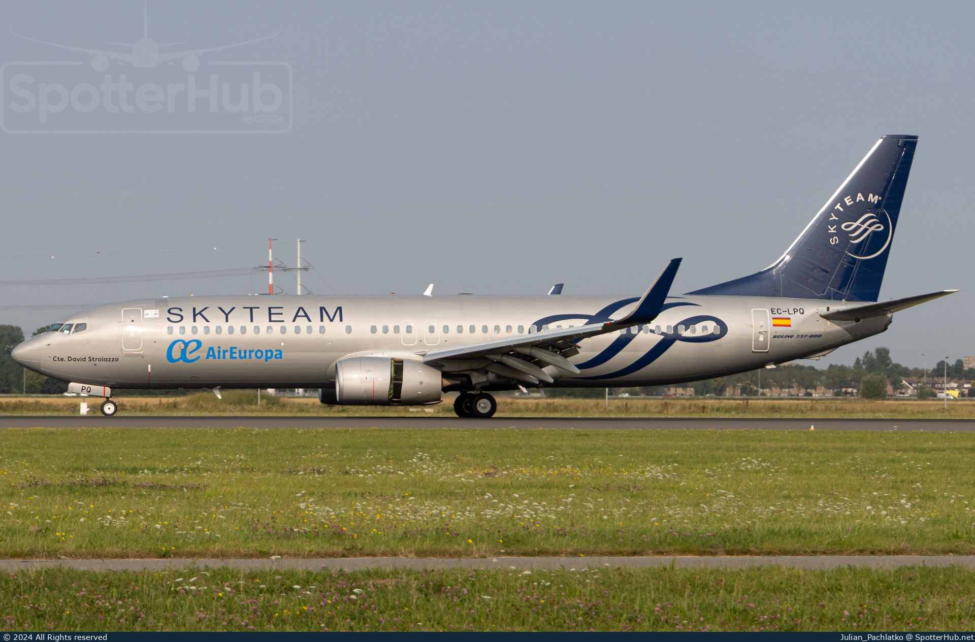 Photo of EC-LPQ - Boeing 737-85P operated by Air Europa