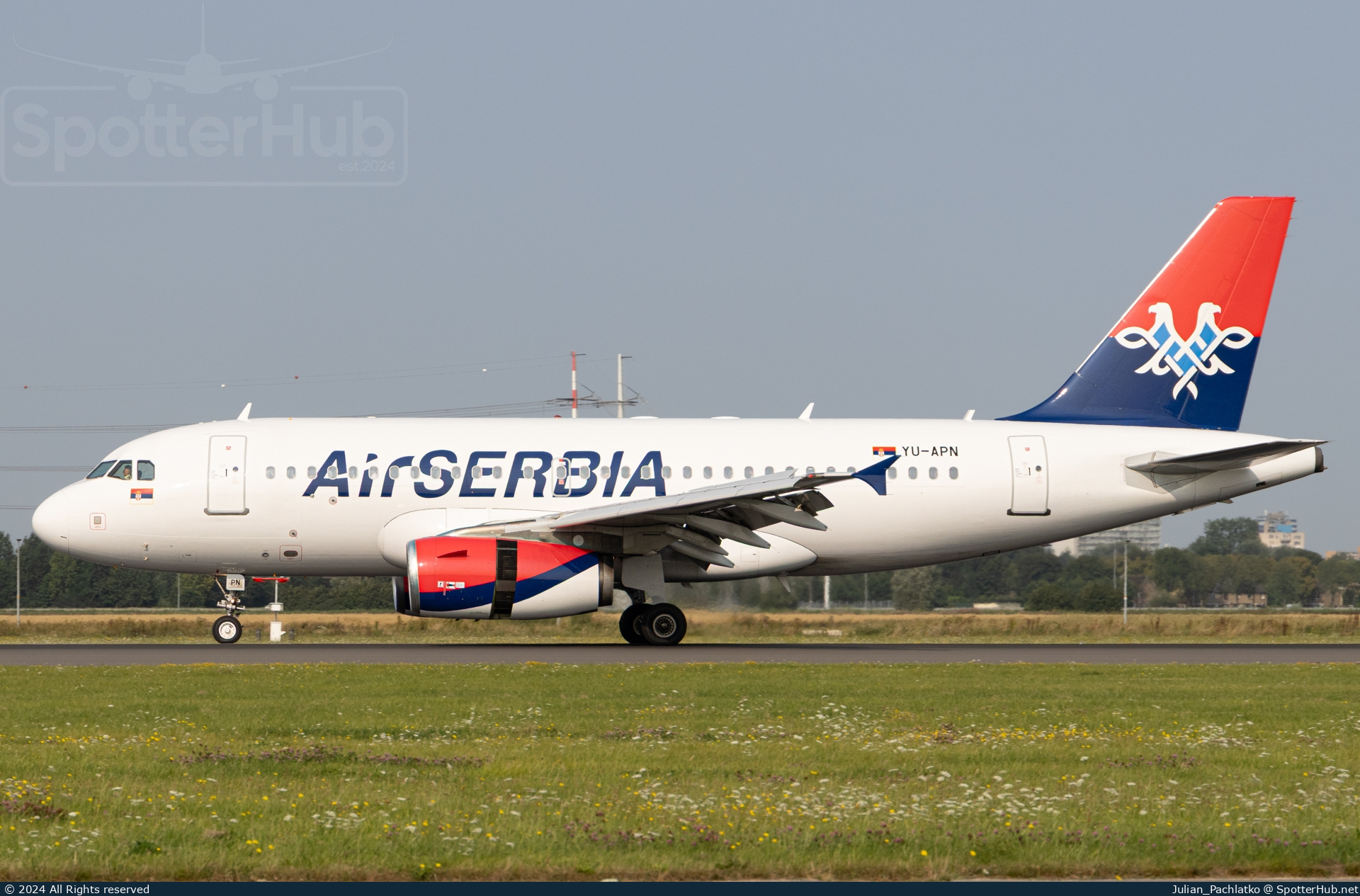 Photo of YU-APN - Airbus A319-132 operated by Air Serbia