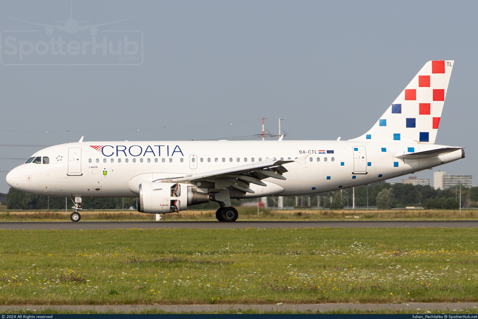 Photo of 9A-CTL - Airbus A319-112 operated by Croatia Airlines