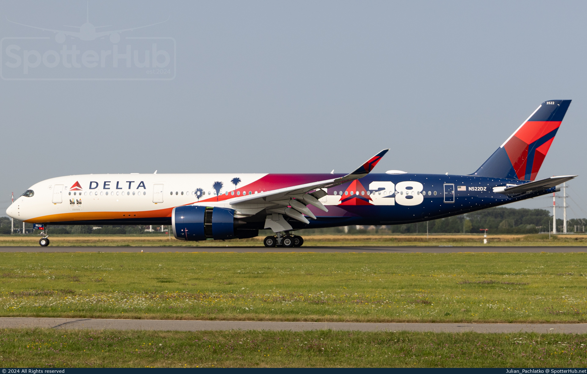 Photo of N522DZ - Airbus A350-941 operated by Delta Air Lines