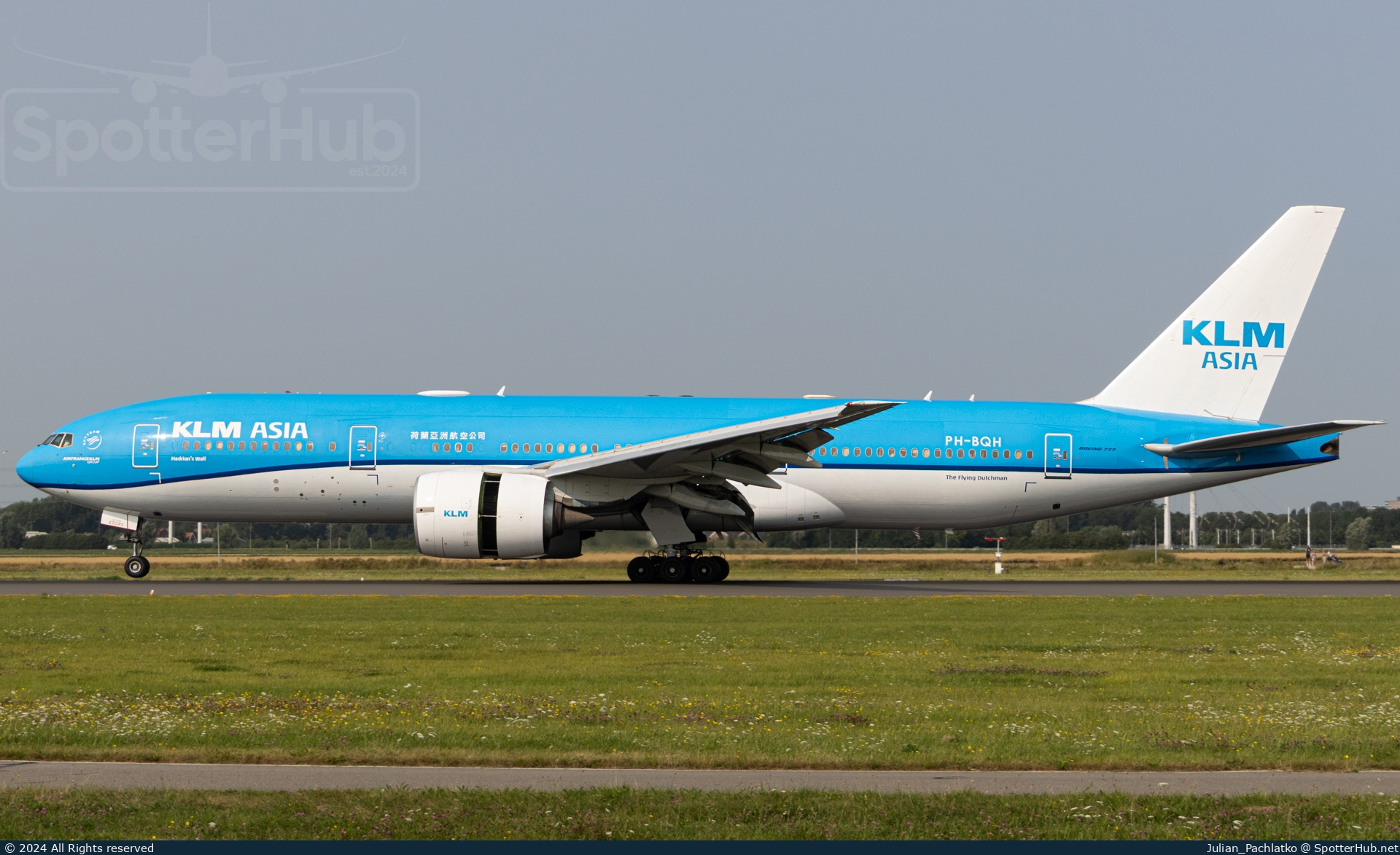 Photo of PH-BQH - Boeing 777-206(ER) operated by KLM Asia