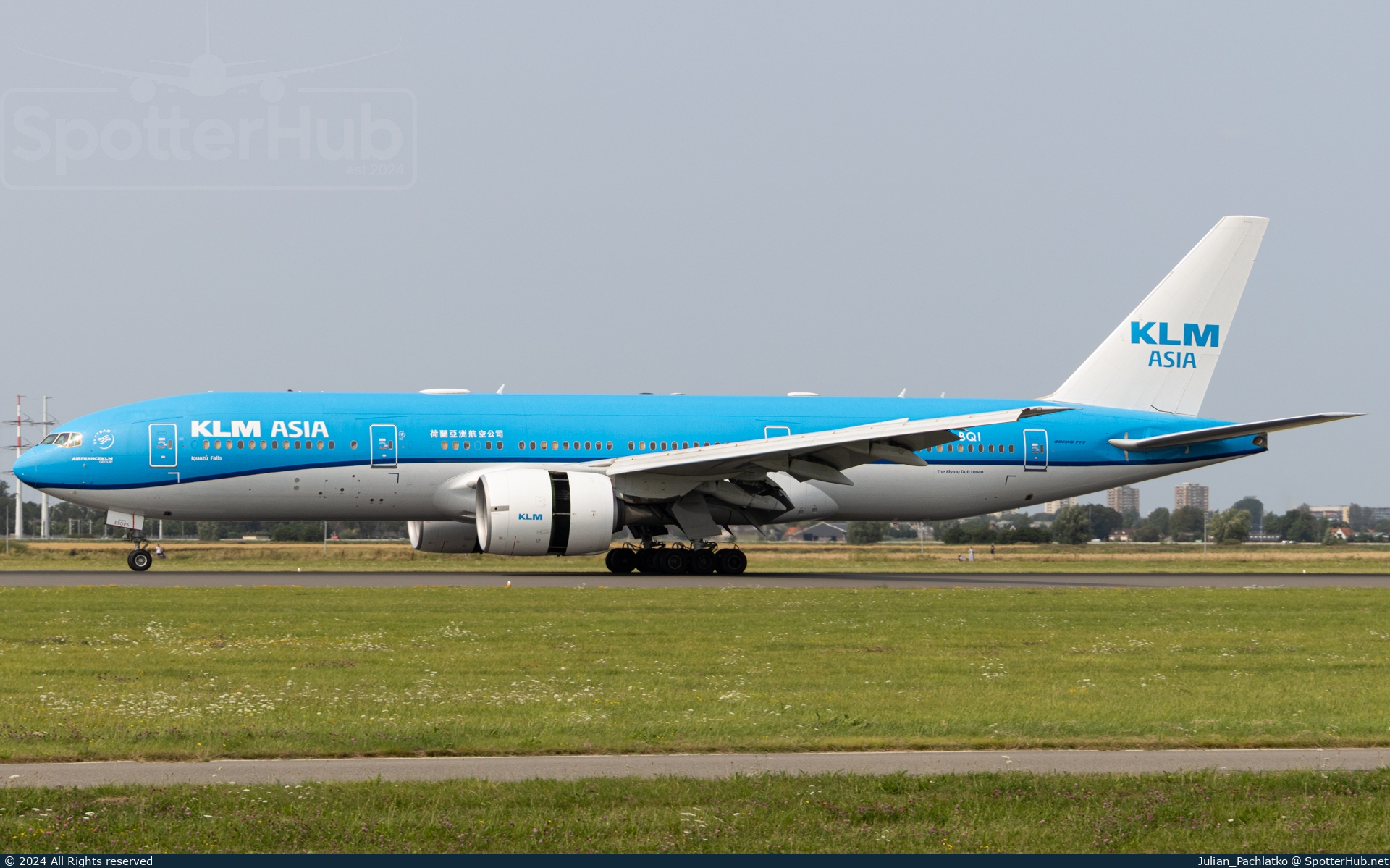 Photo of PH-BQI - Boeing 777-206(ER) operated by KLM Asia