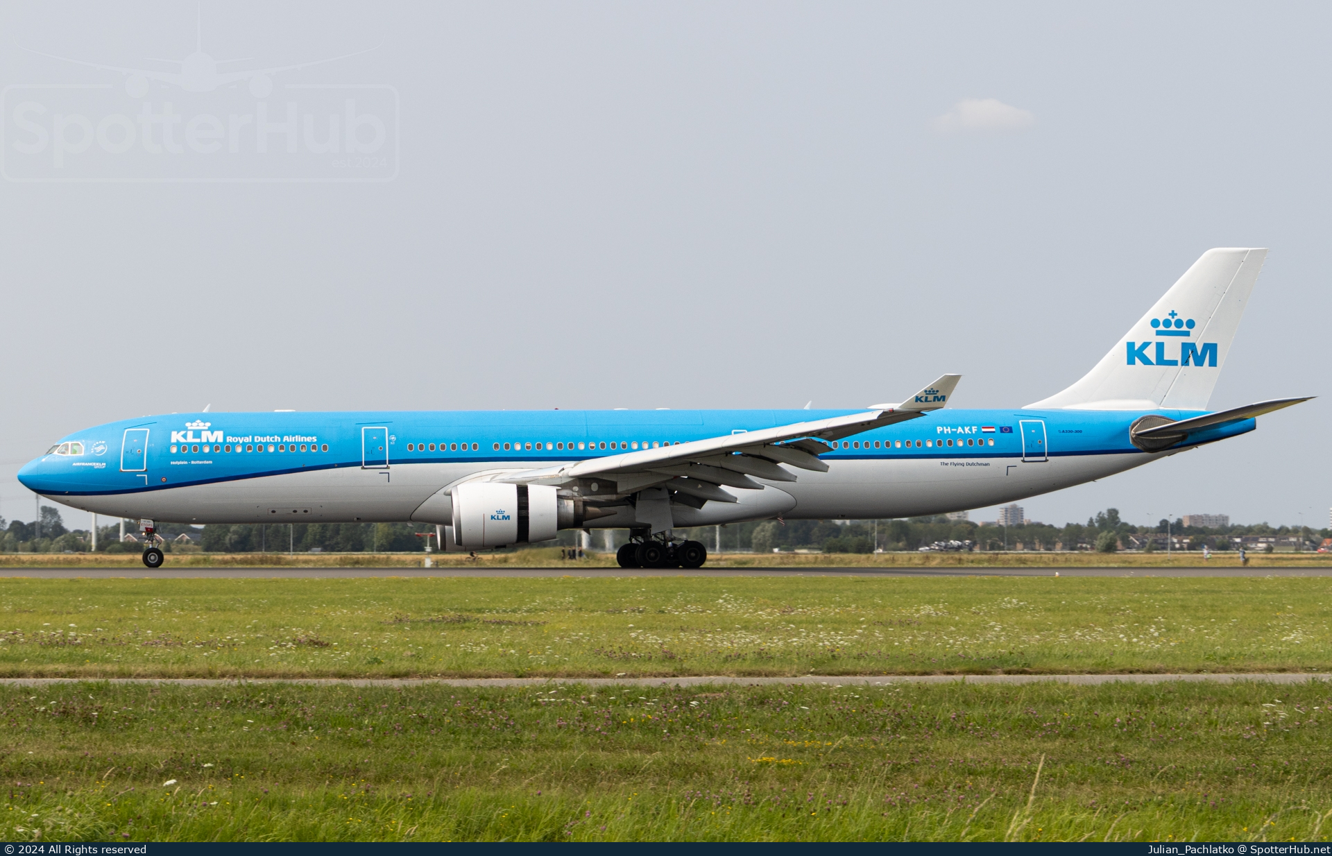 Photo of PH-AKF - Airbus A330-303 operated by KLM Royal Dutch Airlines