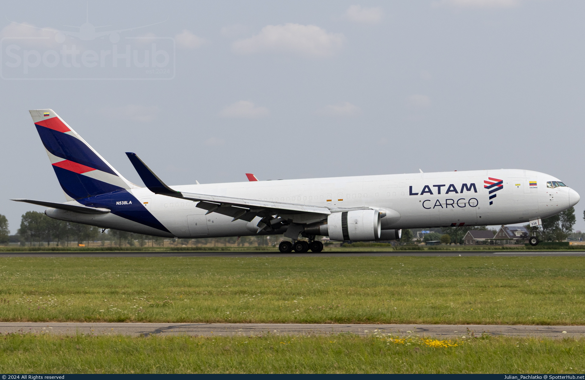 Photo of N538LA - Boeing 767-316(ER)(BCF) operated by LATAM Cargo Colombia