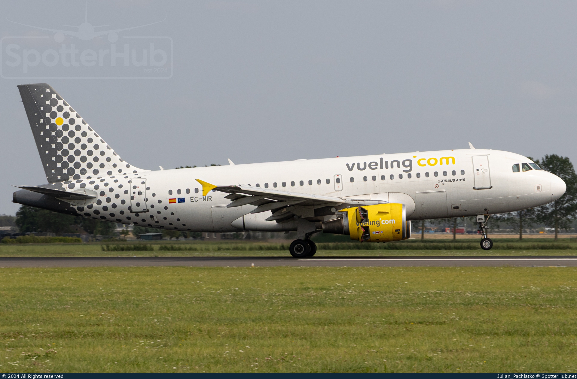 Photo of EC-MIR - Airbus A319-112 operated by Vueling