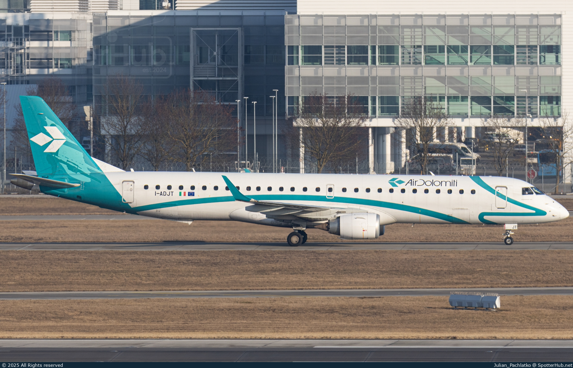 Photo of I-ADJT - Embraer ERJ-195LR operated by Air Dolomiti
