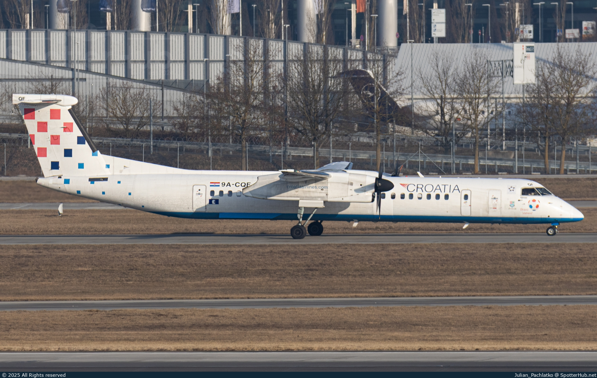 Photo of 9A-CQF - Bombardier DHC-8-402 Dash 8 Q400 operated by Croatia Airlines