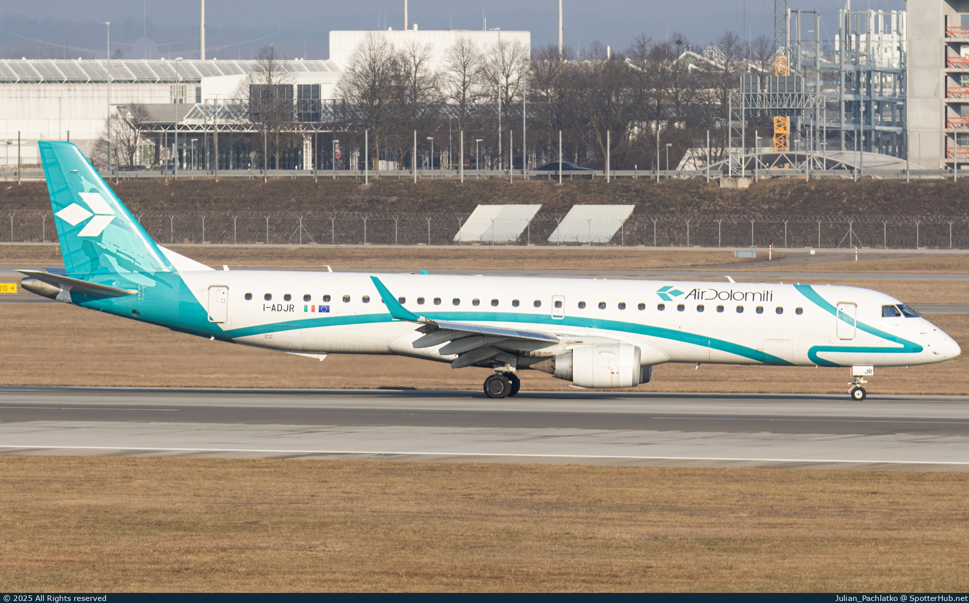 Photo of I-ADJR - Embraer ERJ-195LR operated by Air Dolomiti