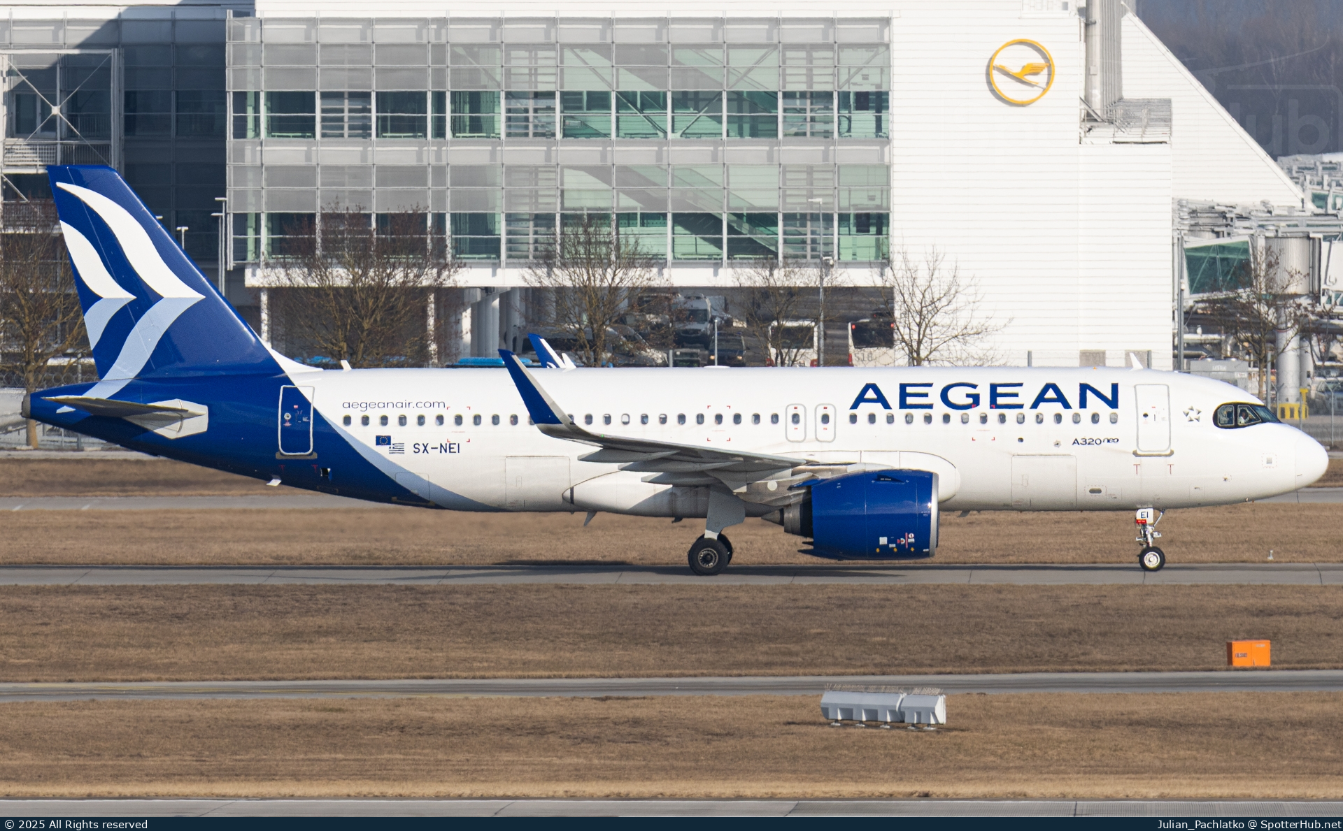 Photo of SX-NEI - Airbus A320-271N operated by Aegean Airlines