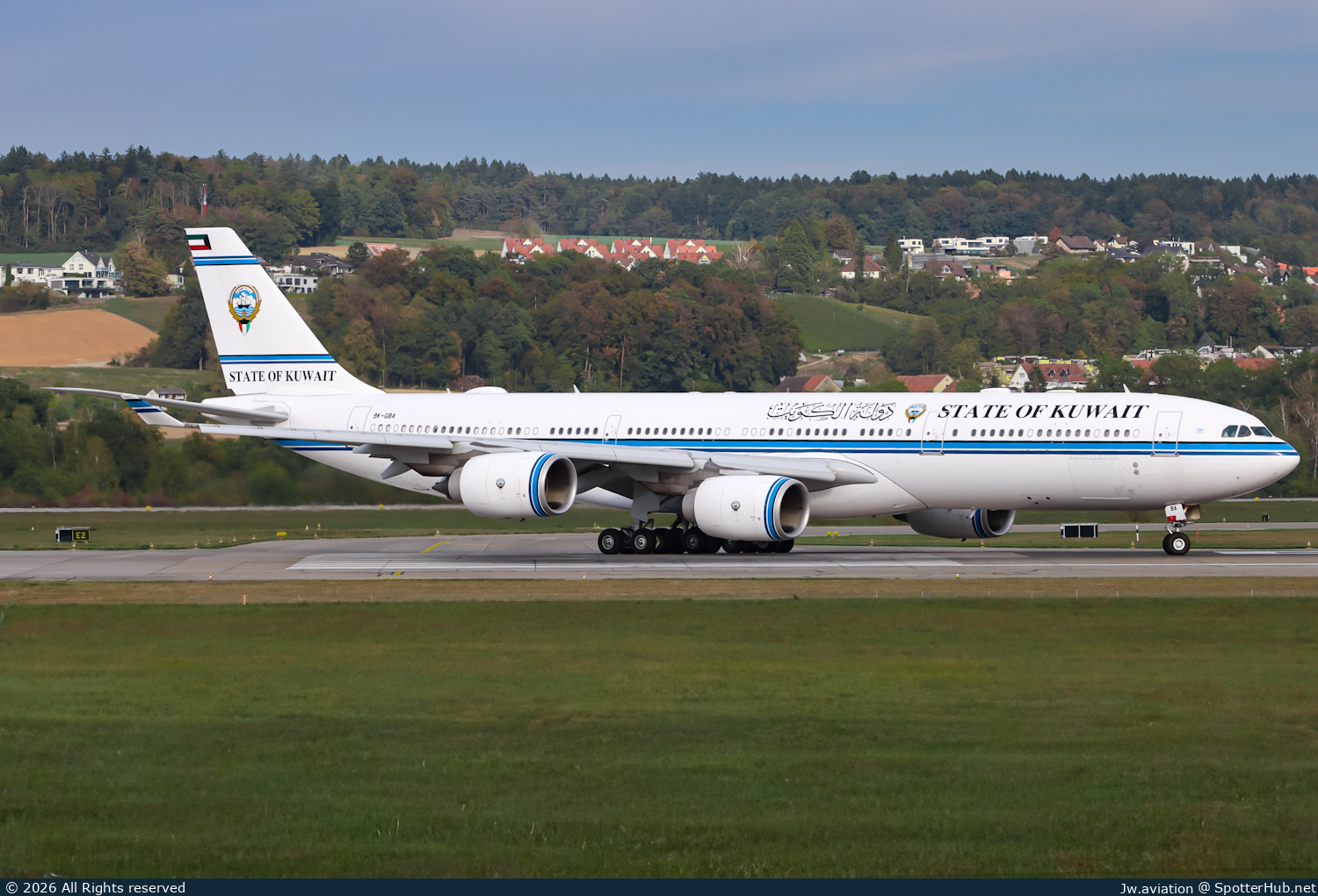 Photo of 9K-GBA - Airbus A340-541 operated by Government of Kuwait