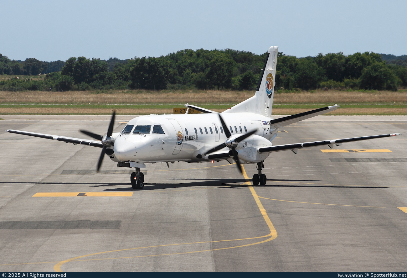 Photo of YL-RAL - Saab 340A(QC) operated by Trade Air (opb RAF-Avia)