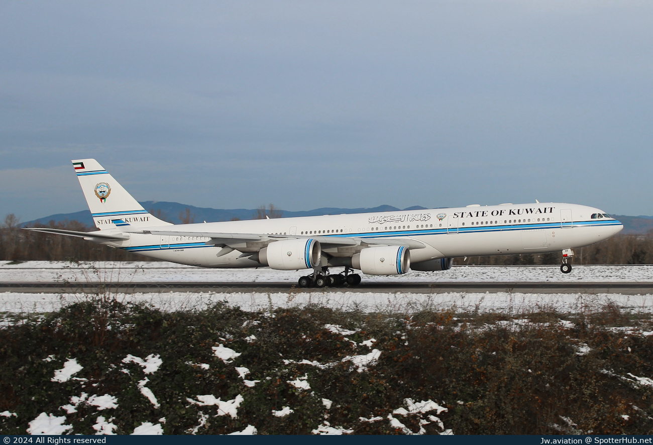 Photo of 9K-GBB - Airbus A340-541 operated by Government of Kuwait