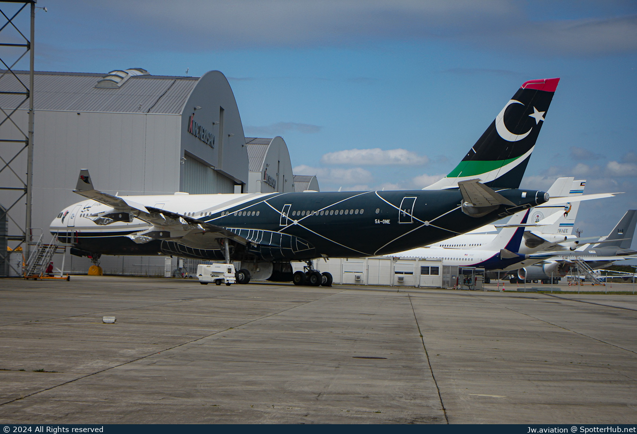 Photo of 5A-ONE - Airbus A340-213 operated by Government of Libya