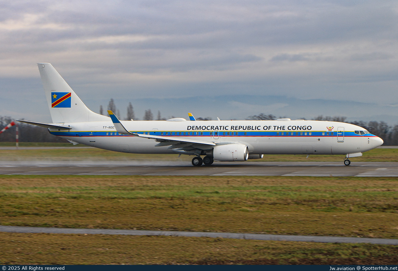Photo of T7-RDC - Boeing 737-9JA(ER)(BBJ3) operated by Government of Democratic Republic of the Congo