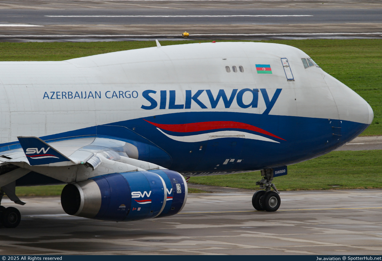 Photo of 4K-SW800 - Boeing 747-4R7F operated by Silk Way West Airlines