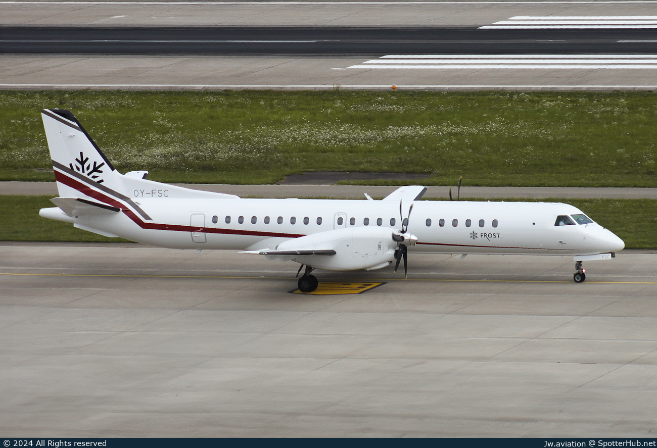 Photo of OY-FSC - Saab 2000 operated by Frost Air