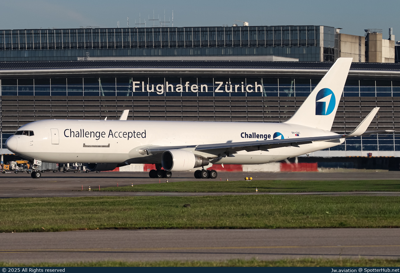 Photo of 9H-CAC - Boeing 767-333(ER)(BDSF) operated by Challenge Airlines MT