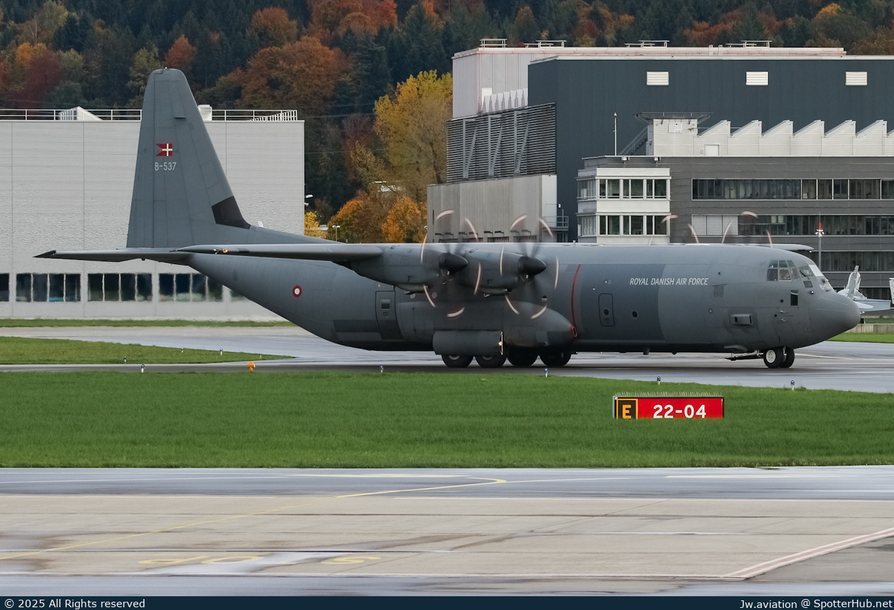 Photo of B-537 - Lockheed Martin C-130J-30 Super Hercules operated by Royal Danish Air Force