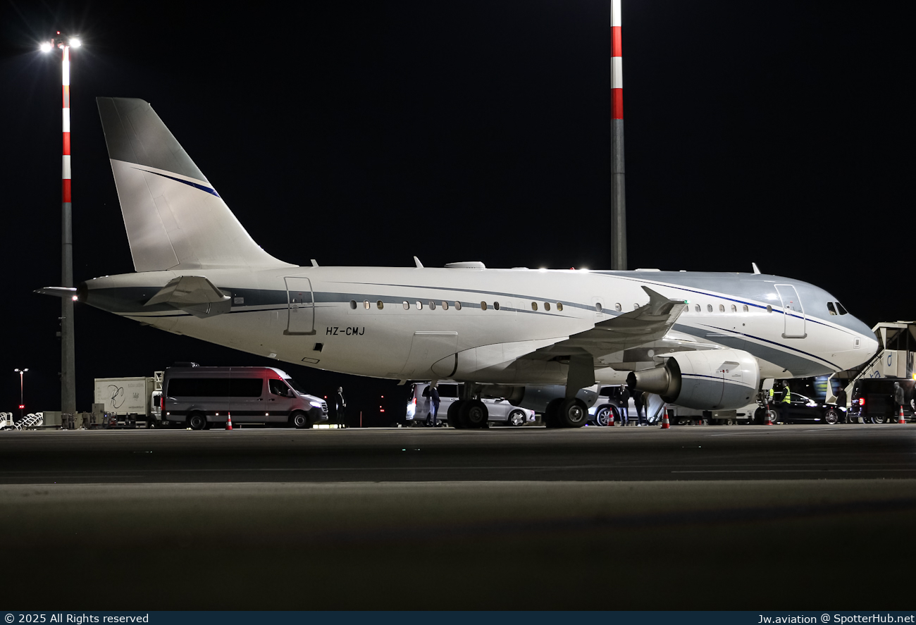 Photo of HZ-CMJ - Airbus A319-115 operated by Alpha Star Aviation Services