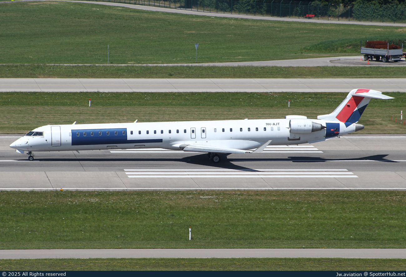 Photo of 9H-AJT - Bombardier CRJ-1000EL operated by Jetcraft