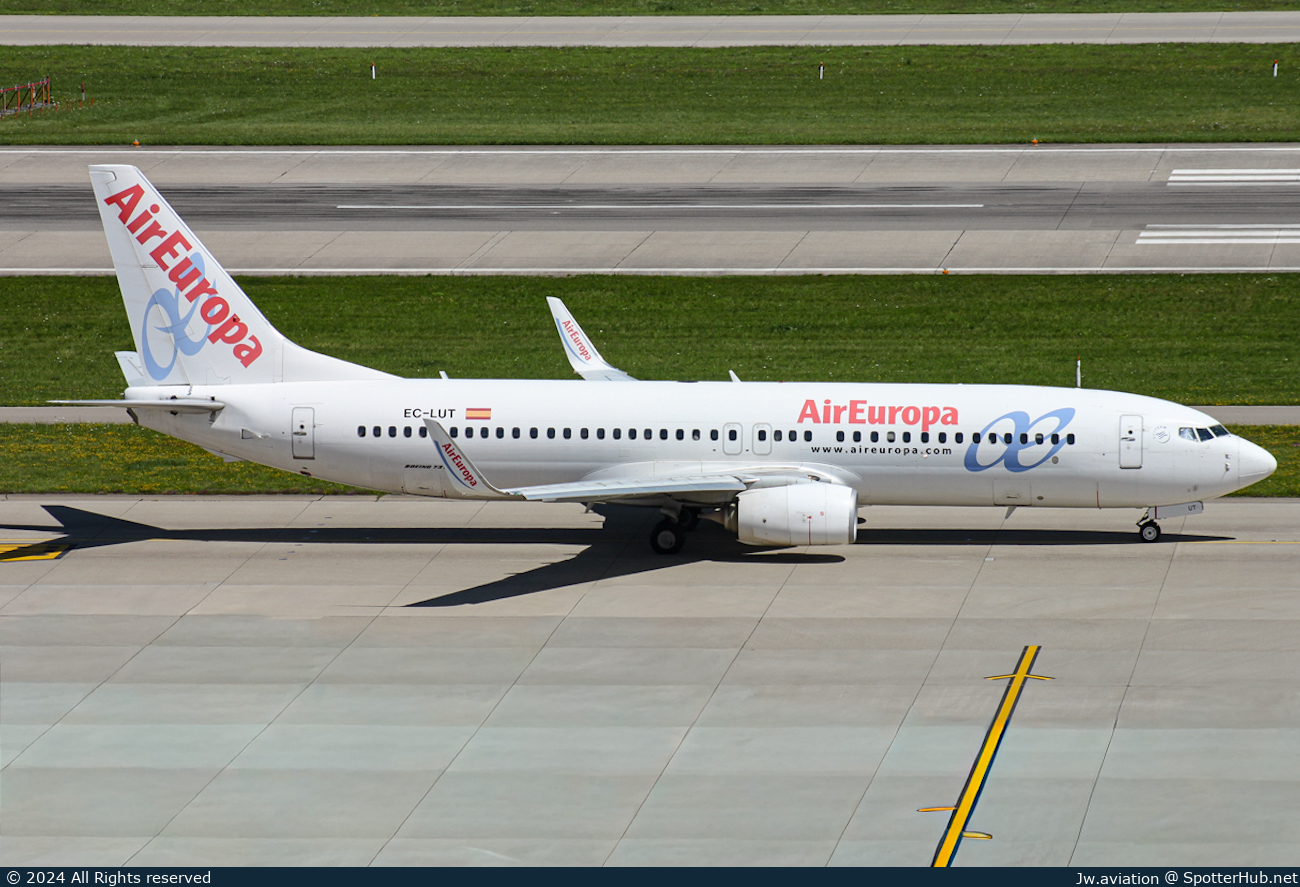 Photo of EC-LUT - Boeing 737-85P operated by Air Europa
