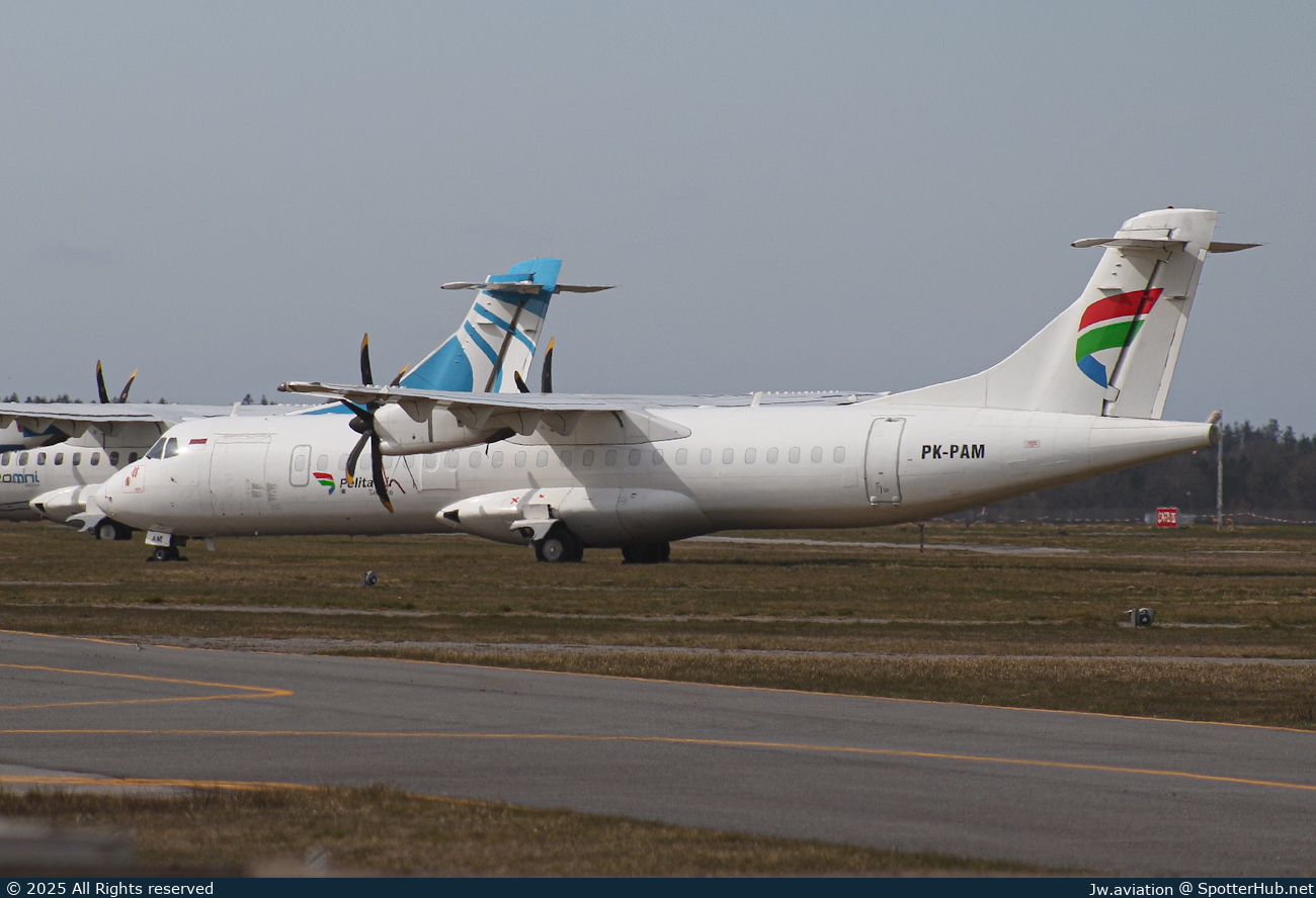Photo of PK-PAM - ATR 72-500(F) operated by Pelita Air