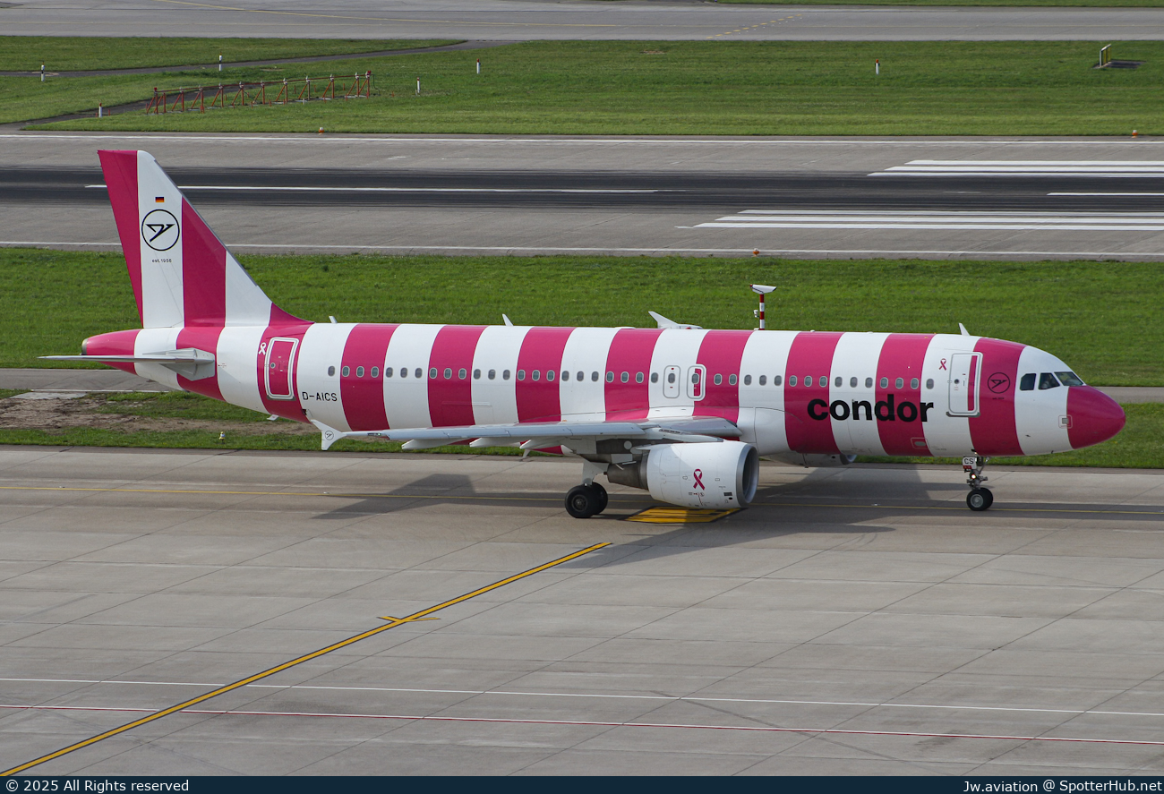 Photo of D-AICS - Airbus A320-214 operated by Condor