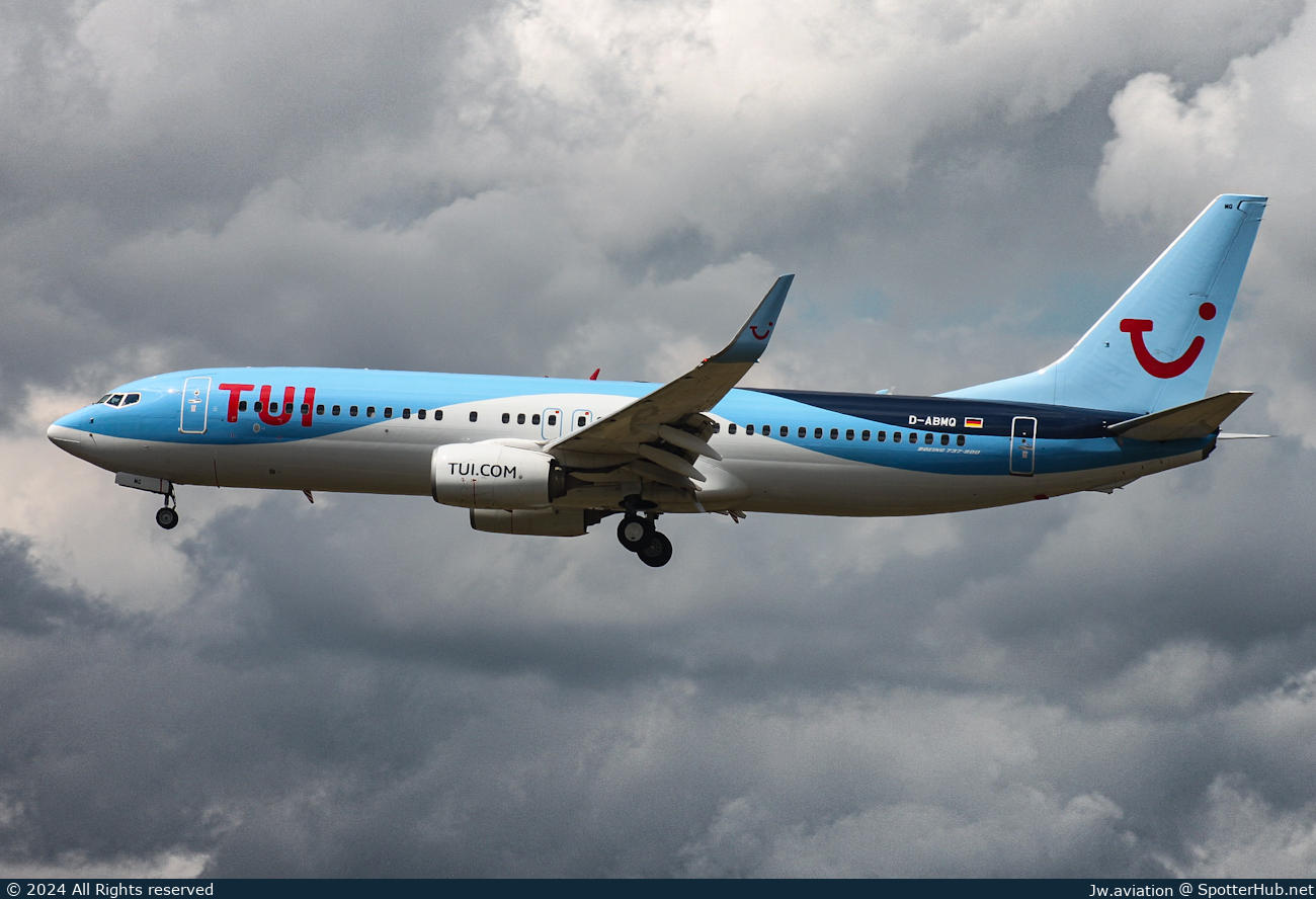 Photo of D-ABMQ - Boeing 737-86J operated by TUIfly