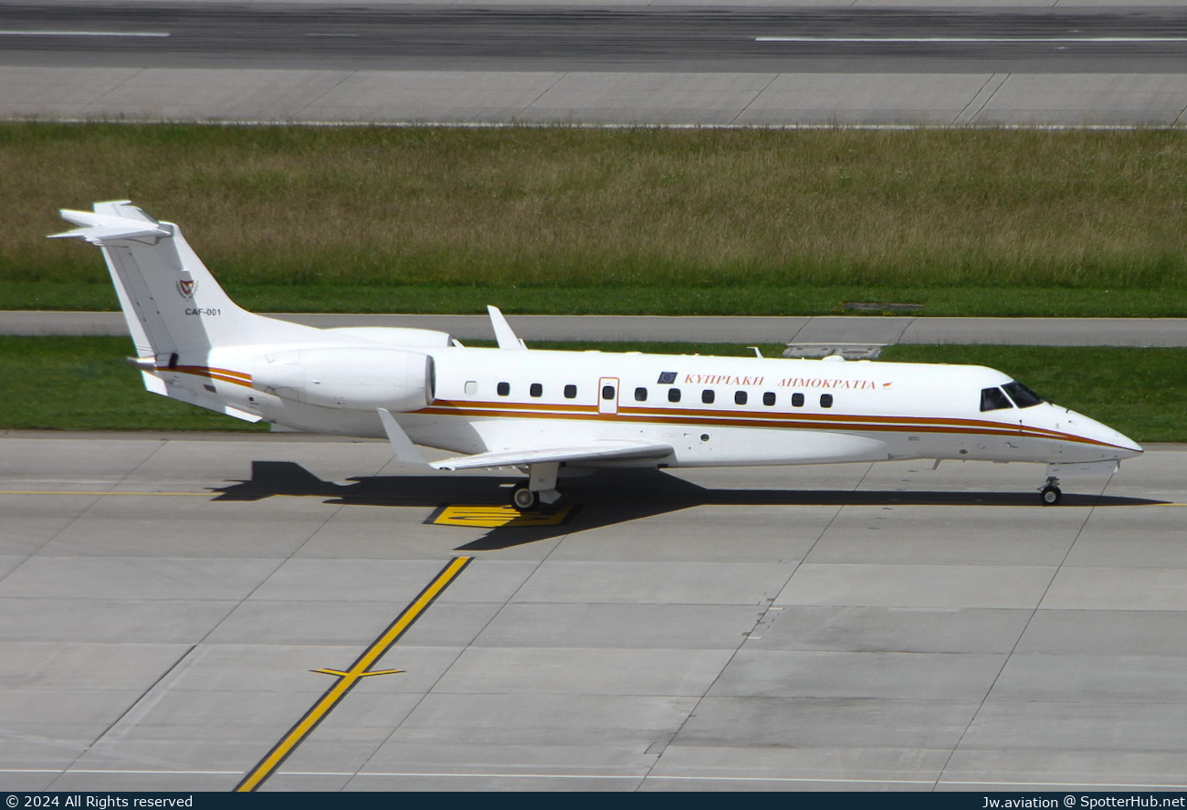 Photo of CAF-001 - Embraer Legacy 600 operated by Cyprus Air Command
