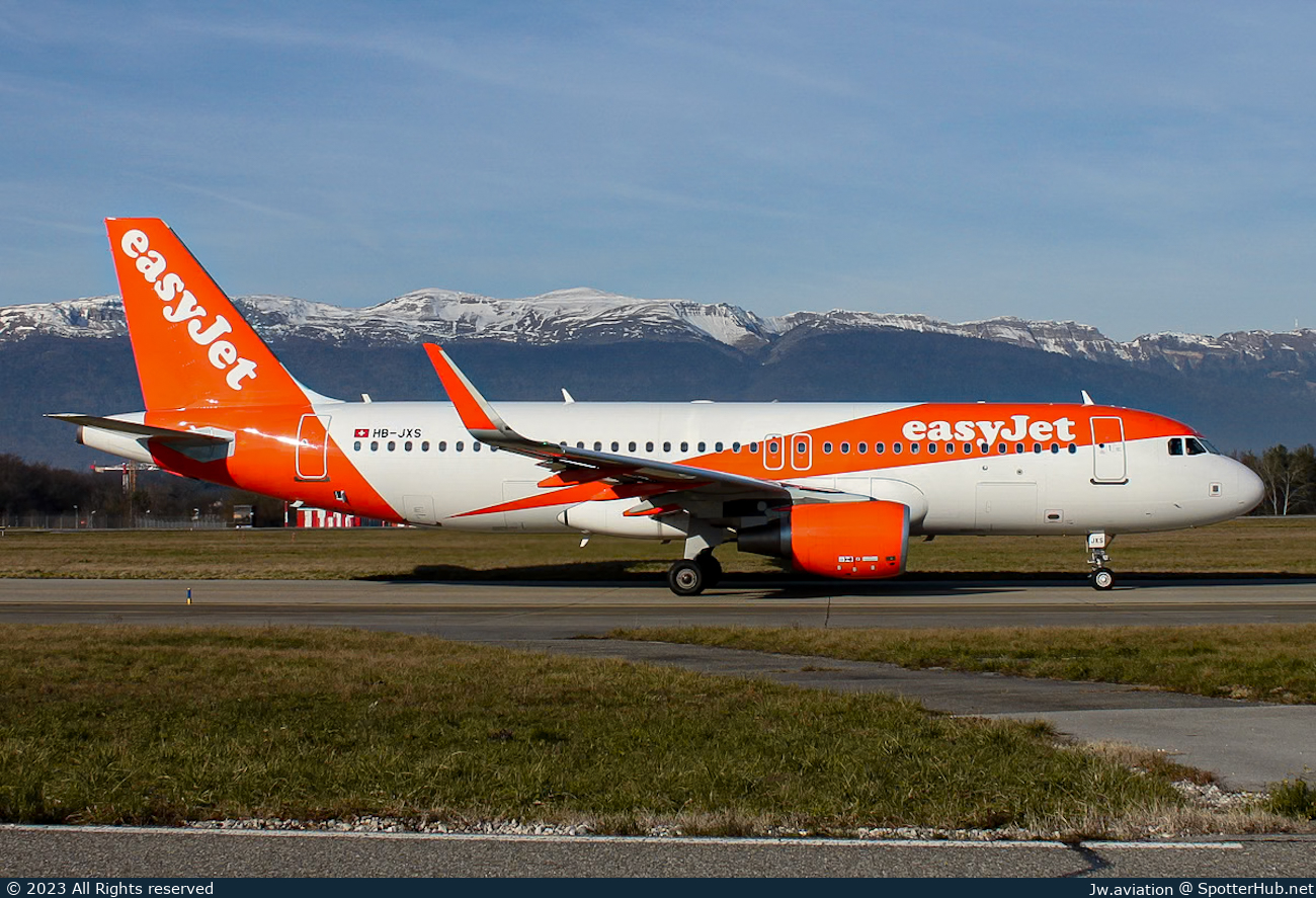 Photo of HB-JXS - Airbus A320-214 operated by easyJet Switzerland