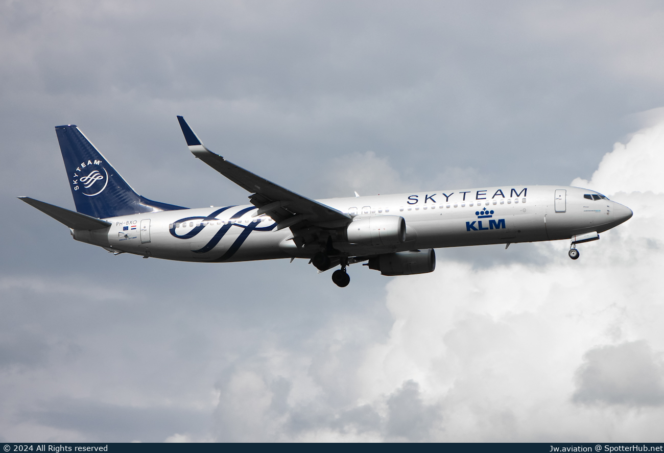 Photo of PH-BXO - Boeing 737-9K2 operated by KLM Royal Dutch Airlines