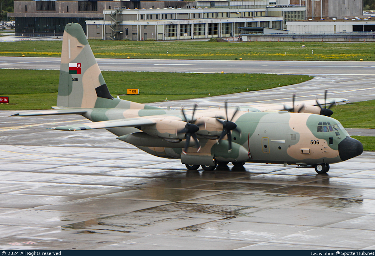 Photo of 506 - Lockheed Martin C-130J Super Hercules operated by Royal Oman Air Force
