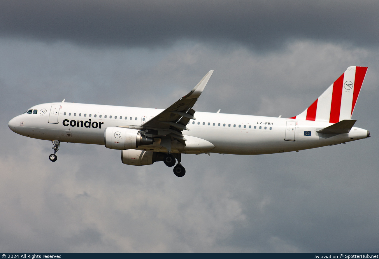 Photo of LZ-FBH - Airbus A320-214 operated by Condor (opb Bulgaria Air)