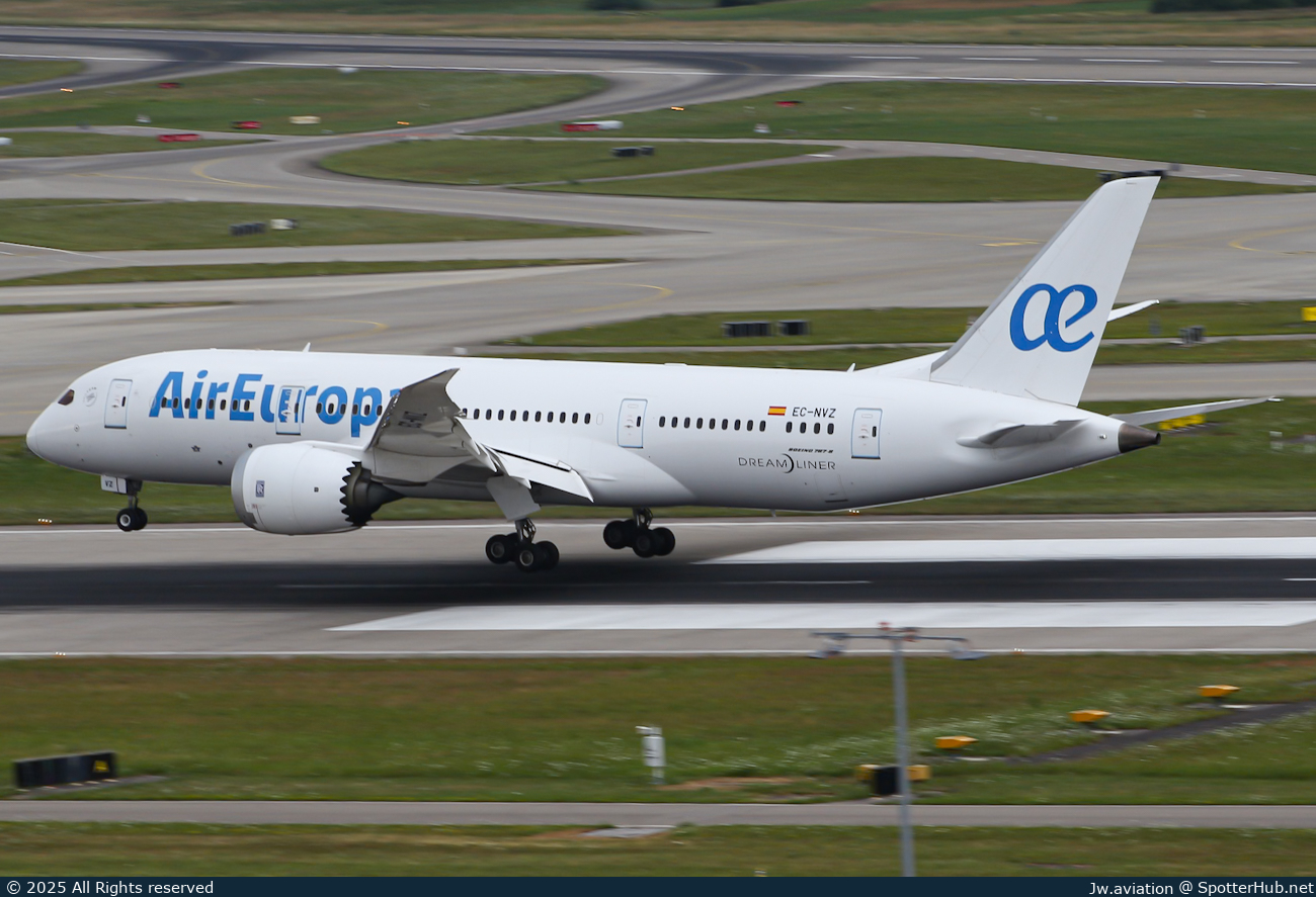Photo of EC-NVZ - Boeing 787-8 Dreamliner operated by Air Europa