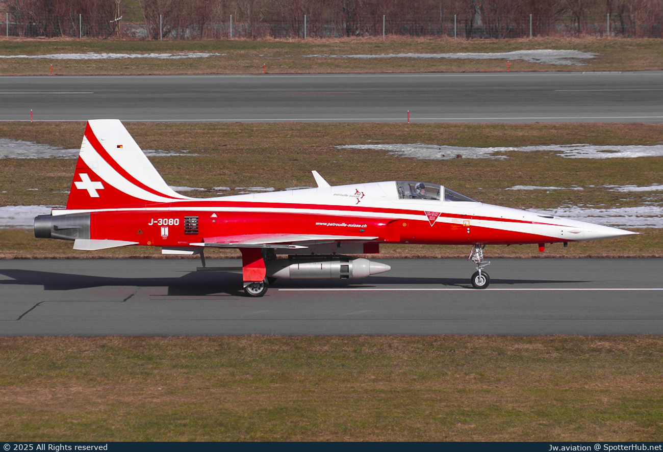 Photo of J-3080 - Northrop F-5E Tiger II operated by Swiss Air Force