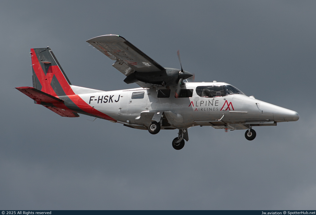 Photo of F-HSKJ - Vulcanair AP.68TP-600 Viator operated by Alpine Airlines