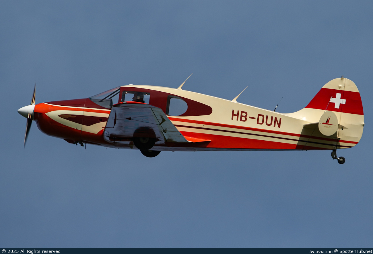 Photo of HB-DUN - Bellanca 14-13-2 Cruiseair Senior operated by Private