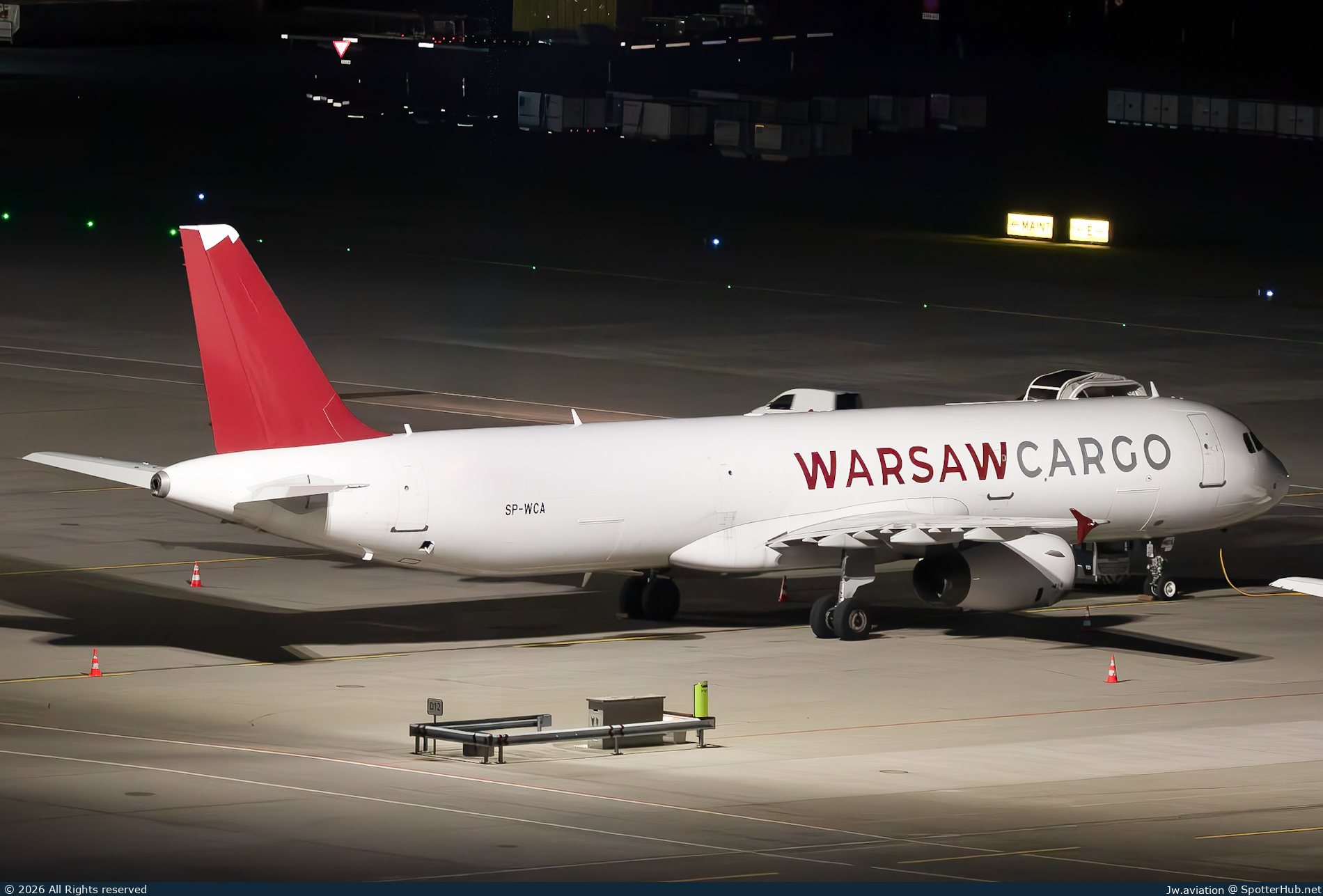 Photo of SP-WCA - Airbus A321-232(PCF) operated by Warsaw Cargo