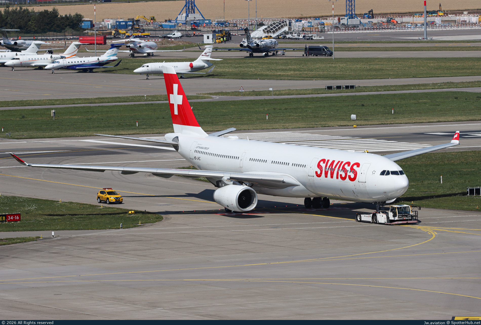 Photo of HB-JHC - Airbus A330-343 operated by Swiss International Air Lines
